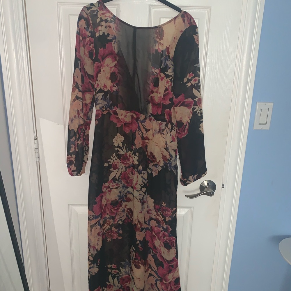 No Brand Floral Vintage Dress